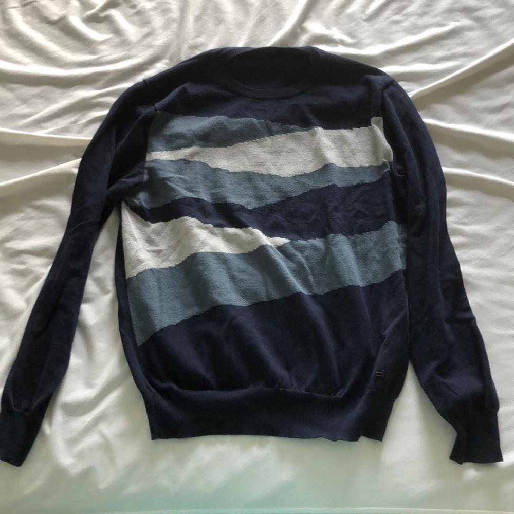 Porsche design men sweatshirt size small medium dark blue see pictures for size
